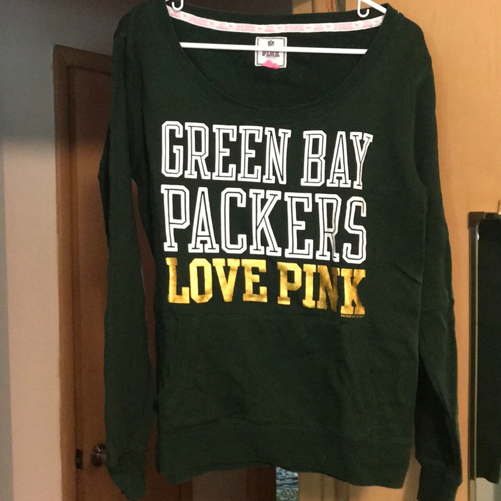 Victoria Secret Green Bay Packer Sweatshirt